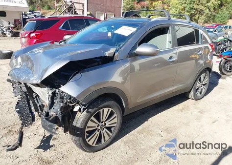 2016 Kia Sportage Ex из США, поврежденный, VIN KNDPCCAC1G7828964